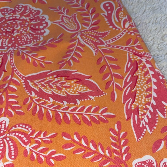 Tommy Hilfiger Pink and Orange Floral Flare Jeans - minor marks - Picture 3 of 8